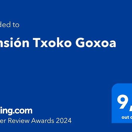 Pension Txoko Goxoa Hondarribia Kültér fotó